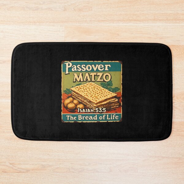 Item preview, passover matzo the bread of life - isaiah 53 designed and sold by JacquelineJor.