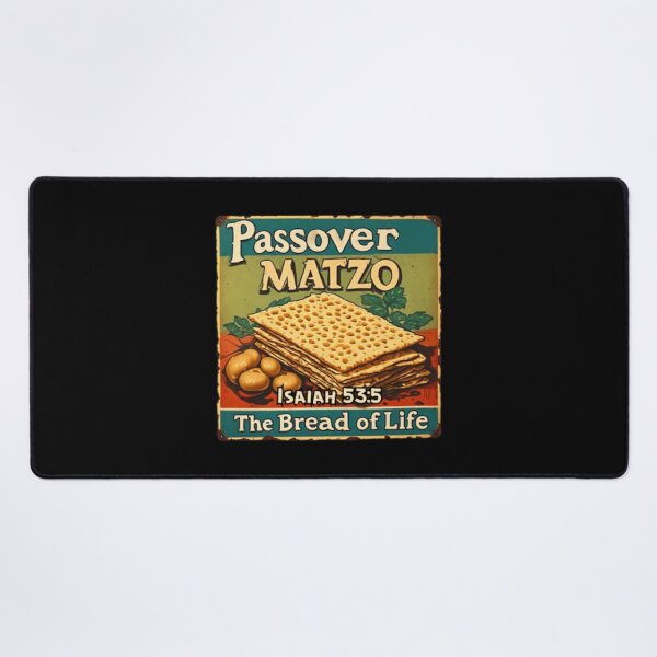 Item preview, passover matzo the bread of life - isaiah 53 designed and sold by JacquelineJor.