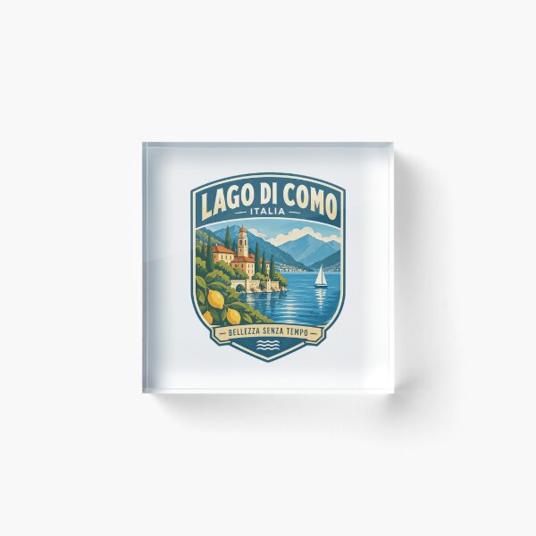 Item preview, Lago Di Como Italia Bellezza Senza Tempo Italian Travel Destination Vacation designed and sold by Star3NowForMe.