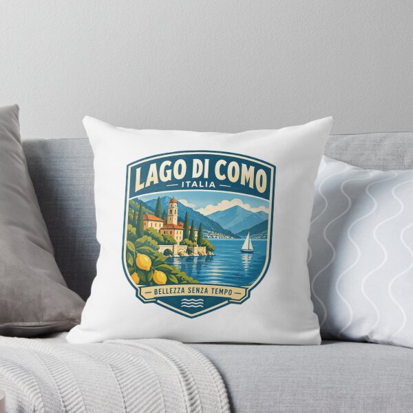 Item preview, Lago Di Como Italia Bellezza Senza Tempo Italian Travel Destination Vacation designed and sold by Star3NowForMe.