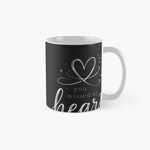 Item preview, You Missed My Heart Cute Vintage Style Romantic Graphic Design designed and sold by waabiisabii.