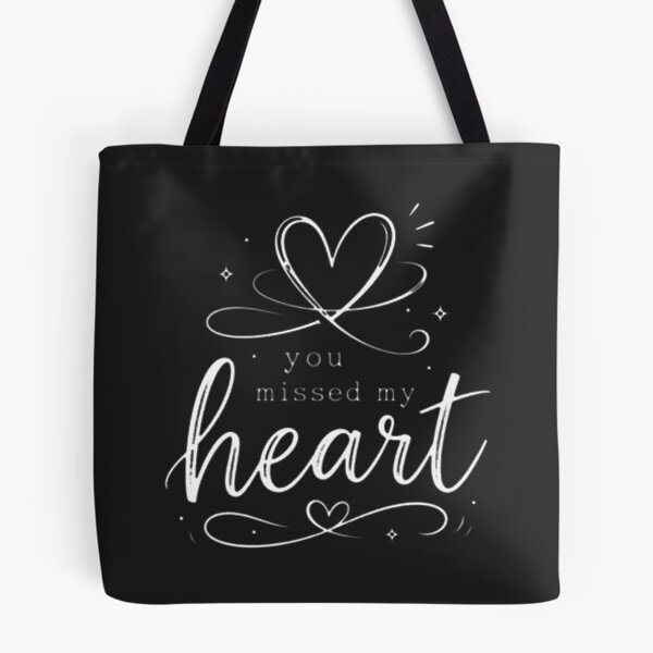Item preview, You Missed My Heart Cute Vintage Style Romantic Graphic Design designed and sold by waabiisabii.
