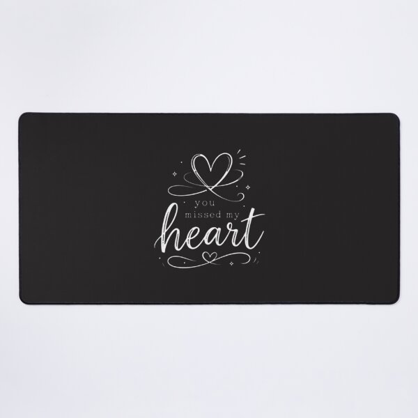 Item preview, You Missed My Heart Cute Vintage Style Romantic Graphic Design designed and sold by waabiisabii.