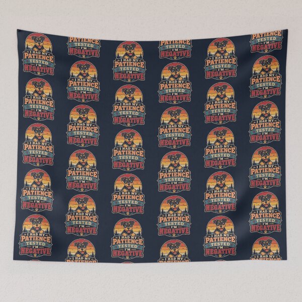 Item preview, My Patience Tested By Dogs    designed and sold by LYNCH-CADSN.