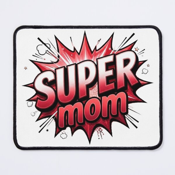 Item preview, Retro Pop Art Super Mom designed and sold by Nela-&-Lena.
