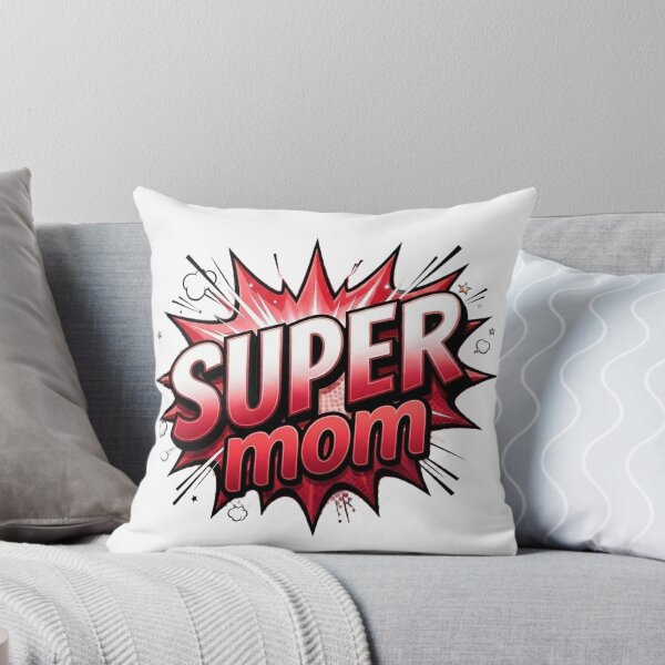 Item preview, Retro Pop Art Super Mom designed and sold by Nela-&-Lena.
