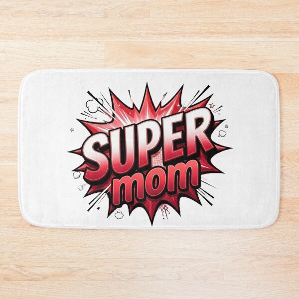 Item preview, Retro Pop Art Super Mom designed and sold by Nela-&-Lena.