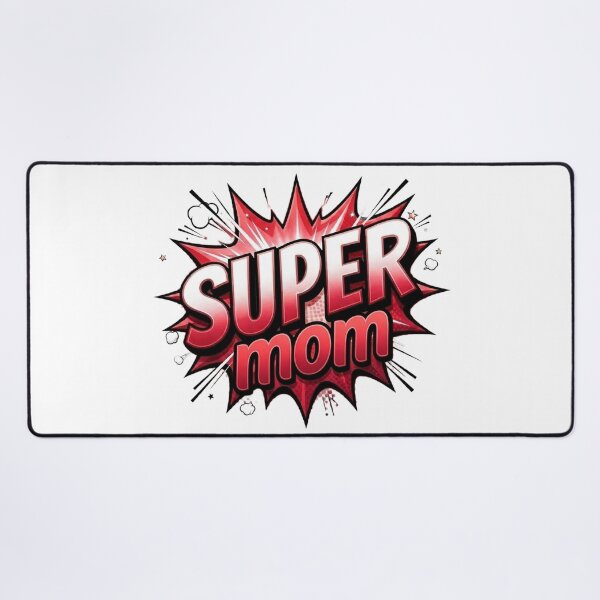 Item preview, Retro Pop Art Super Mom designed and sold by Nela-&-Lena.