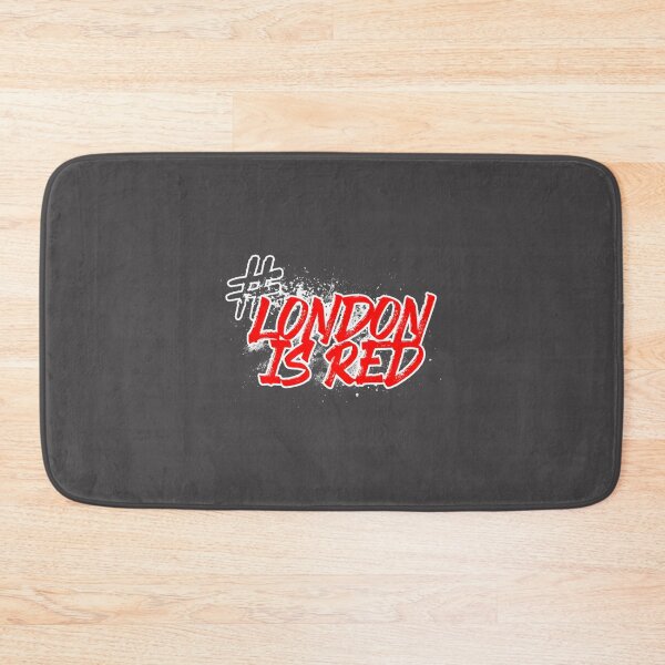 Item preview, London Is Red Urban Art Design Featuring Iconic Cityscape in Vibrant Red Hues designed and sold by NanoB.