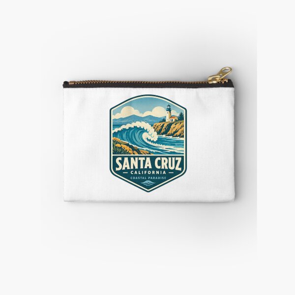 Item preview, Santa Cruz California Coastal Paradise Surfing Beach Travel Souvenir designed and sold by Star3NowForMe.