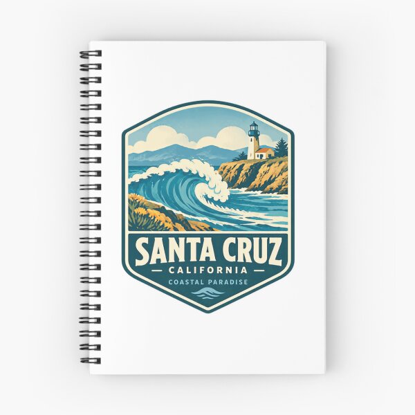 Item preview, Santa Cruz California Coastal Paradise Surfing Beach Travel Souvenir designed and sold by Star3NowForMe.