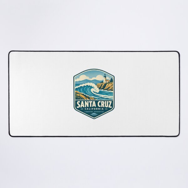 Item preview, Santa Cruz California Coastal Paradise Surfing Beach Travel Souvenir designed and sold by Star3NowForMe.