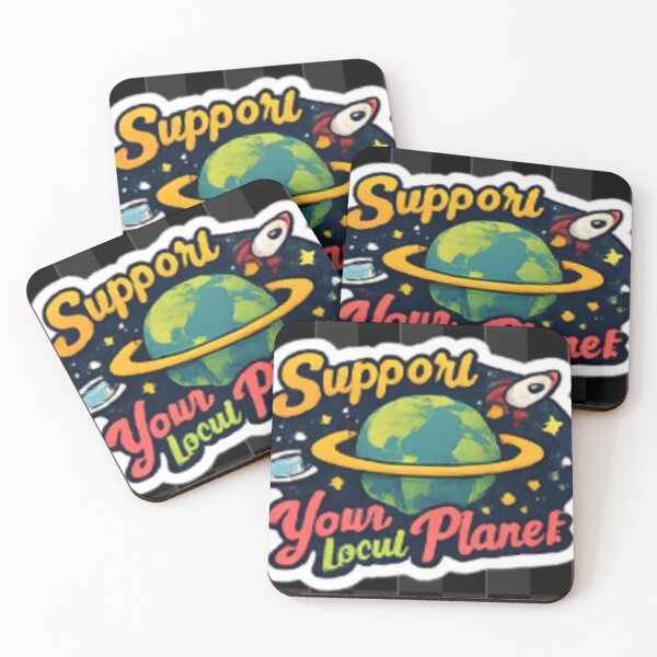 Item preview, Support Your Local Planet designed and sold by Kushwaha18.
