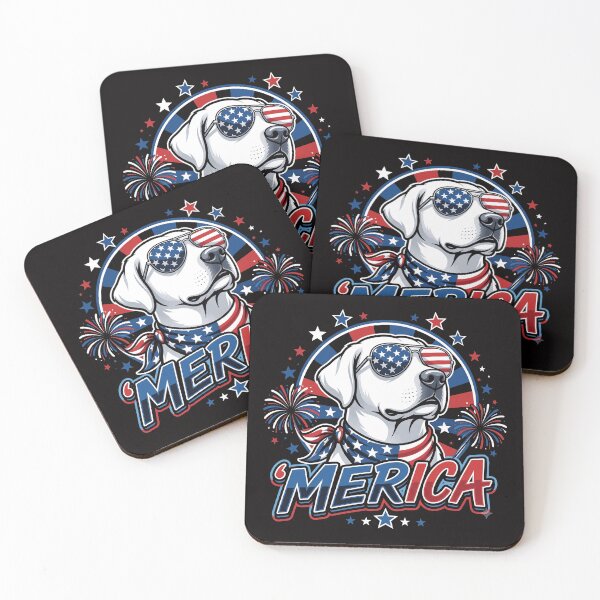 Item preview, Merica Patriotic Dog      designed and sold by LYNCH-CADSN.