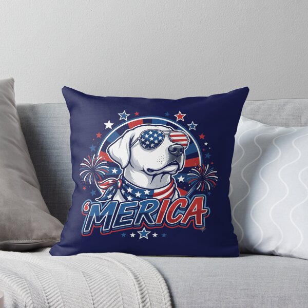 Item preview, Merica Patriotic Dog      designed and sold by LYNCH-CADSN.