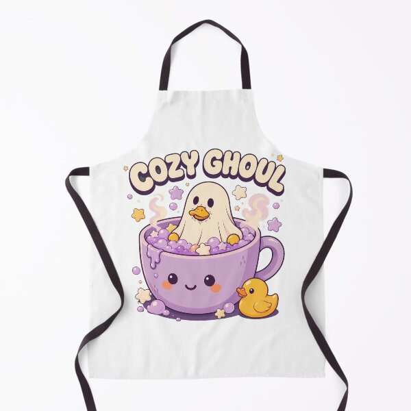 Item preview, Cozy Ghoul Ghost Duck Pastel Goth Halloween designed and sold by chattsuede.