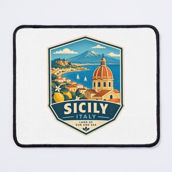 Item preview, Sicily Italy Land Of Sun And Sea Italian Island Travel Souvenir designed and sold by Star3NowForMe.