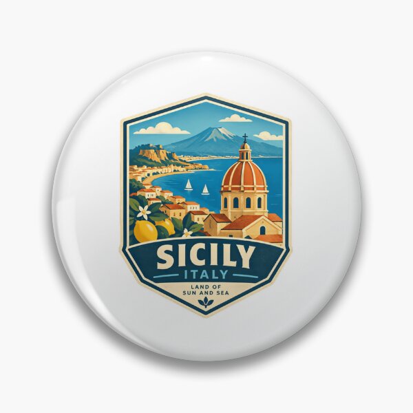 Item preview, Sicily Italy Land Of Sun And Sea Italian Island Travel Souvenir designed and sold by Star3NowForMe.