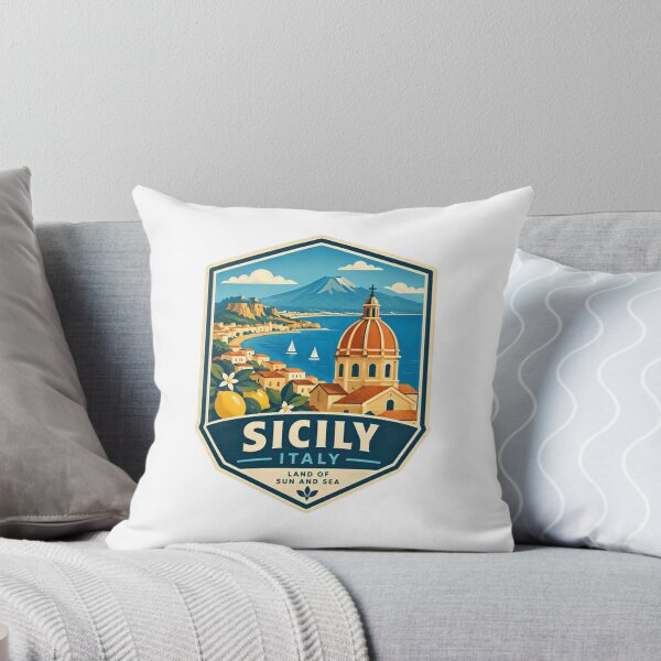Item preview, Sicily Italy Land Of Sun And Sea Italian Island Travel Souvenir designed and sold by Star3NowForMe.