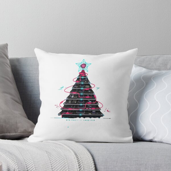 Item preview, Futuristic Christmas Tree Circuit Board - Edgy Gaming Tee designed and sold by wyzin39.
