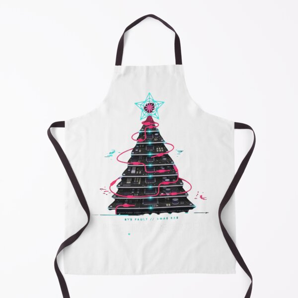 Item preview, Futuristic Christmas Tree Circuit Board - Edgy Gaming Tee designed and sold by wyzin39.