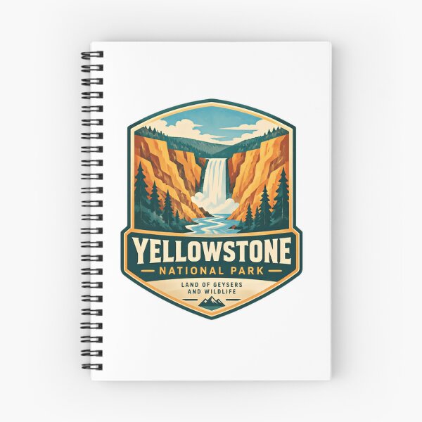 Item preview, Yellowstone National Park Land Of Geysers And Wildlife National Parks Travel Souvenir designed and sold by Star3NowForMe.