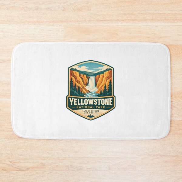 Item preview, Yellowstone National Park Land Of Geysers And Wildlife National Parks Travel Souvenir designed and sold by Star3NowForMe.