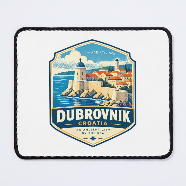 Item preview, Dubrovnik Croatia Adriatic Sea Ancient City Travel Souvenir designed and sold by Star3NowForMe.