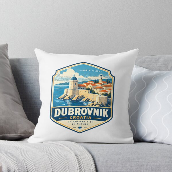 Item preview, Dubrovnik Croatia Adriatic Sea Ancient City Travel Souvenir designed and sold by Star3NowForMe.