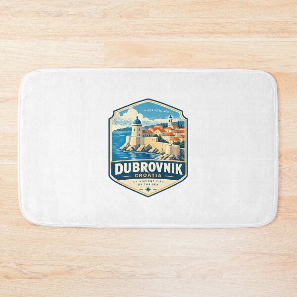 Item preview, Dubrovnik Croatia Adriatic Sea Ancient City Travel Souvenir designed and sold by Star3NowForMe.