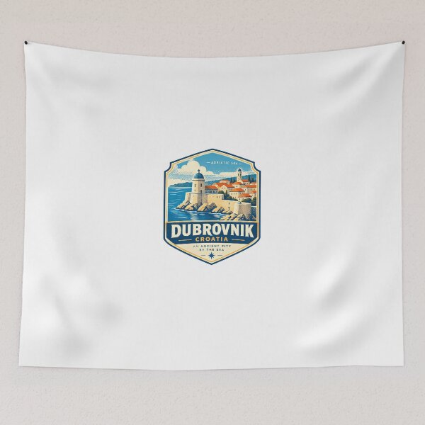 Item preview, Dubrovnik Croatia Adriatic Sea Ancient City Travel Souvenir designed and sold by Star3NowForMe.