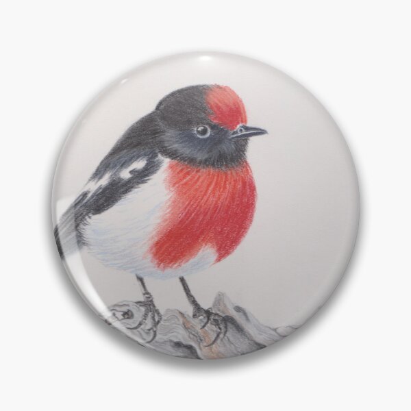 Item preview, Robin redbreast designed and sold by SandraAnimalArt.