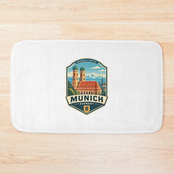 Item preview, Bavaria's Capital Munich Germany European Travel Souvenir designed and sold by Star3NowForMe.