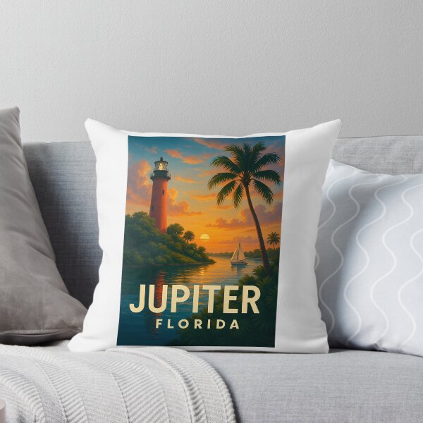 Item preview, Jupiter Inlet Lighthouse At Sunset Florida designed and sold by siaars-den.