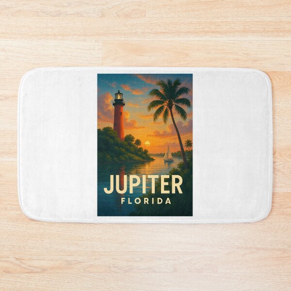 Item preview, Jupiter Inlet Lighthouse At Sunset Florida designed and sold by siaars-den.