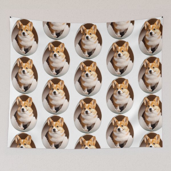 Item preview, Dog In Egg designed and sold by Jayne-eSiovbt.