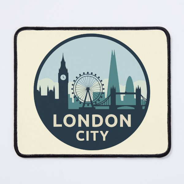 Item preview, Vintage London City Skyline Badge designed and sold by Travelpeak.