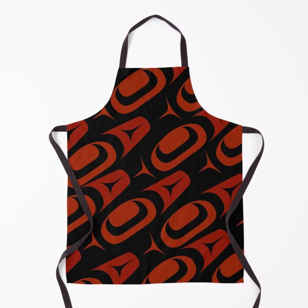 Item preview, Abstract Formline Shapes Red and Black designed and sold by Lou-ann Neel.