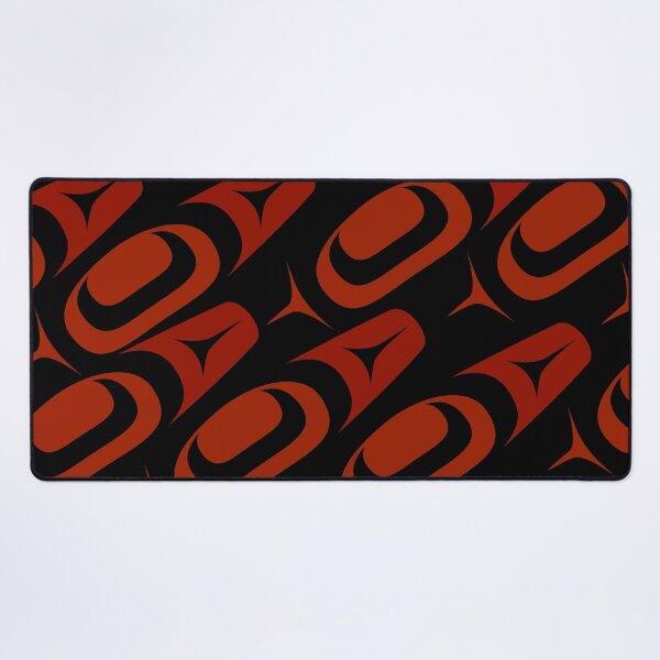 Item preview, Abstract Formline Shapes Red and Black designed and sold by Lou-ann Neel.
