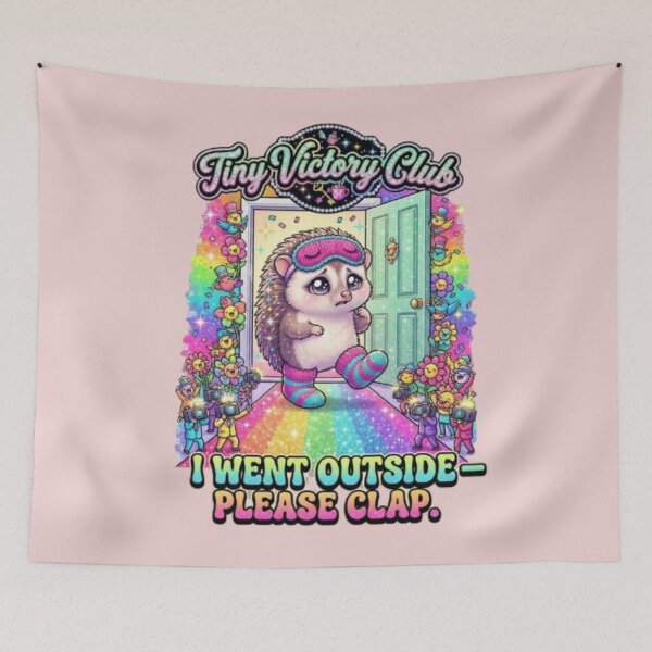 Item preview, Left the House Award – Tiny Victory Club designed and sold by QuirkandJoyCo.