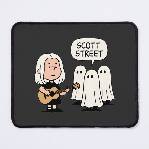 Item preview, Phoebe Bridgers Inspired Ghost Illustration in Peanuts Cartoon Style designed and sold by waabiisabii.