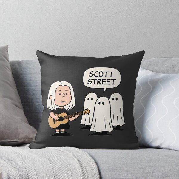 Item preview, Phoebe Bridgers Inspired Ghost Illustration in Peanuts Cartoon Style designed and sold by waabiisabii.