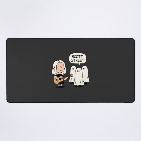 Item preview, Phoebe Bridgers Inspired Ghost Illustration in Peanuts Cartoon Style designed and sold by waabiisabii.