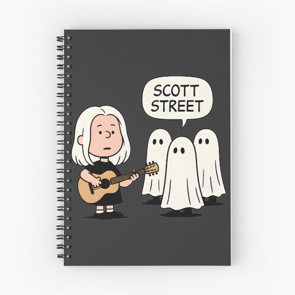 Item preview, Phoebe Bridgers Inspired Ghost Illustration in Peanuts Cartoon Style designed and sold by waabiisabii.