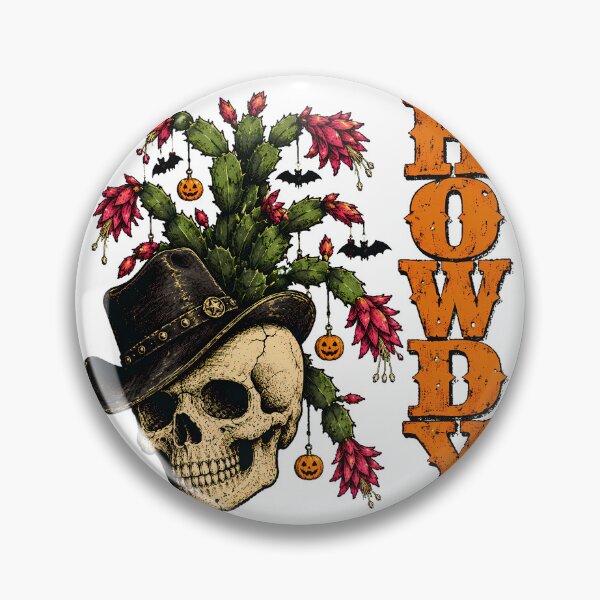 Item preview, Spooky Cowboy Skull Halloween Howdy Cactus Western Gothic designed and sold by chattsuede.