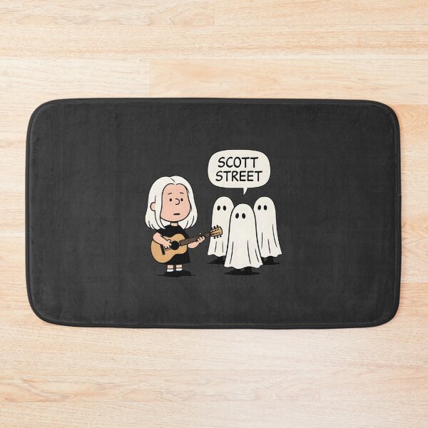 Item preview, Phoebe Bridgers Inspired Ghost Illustration in Peanuts Cartoon Style designed and sold by waabiisabii.