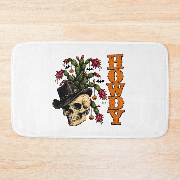 Item preview, Spooky Cowboy Skull Halloween Howdy Cactus Western Gothic designed and sold by chattsuede.
