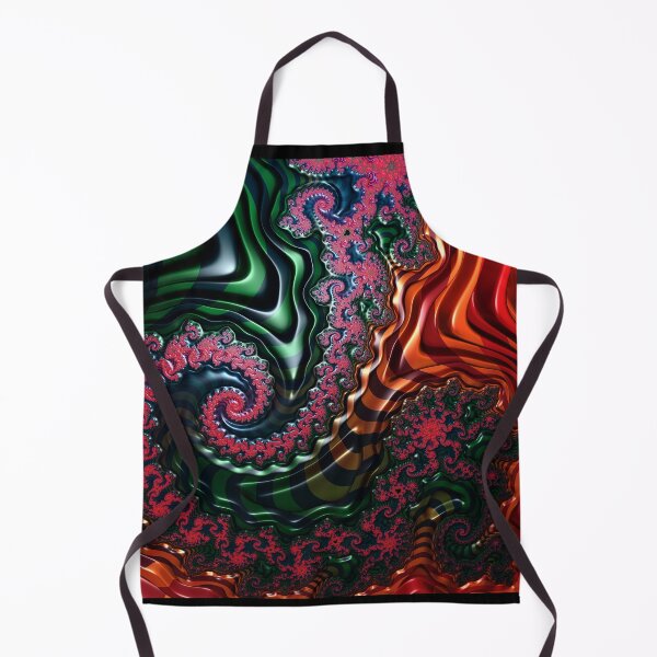 Item preview, Mandelbrot Esmeralda Carmesí designed and sold by Yolanda Caporn Art.