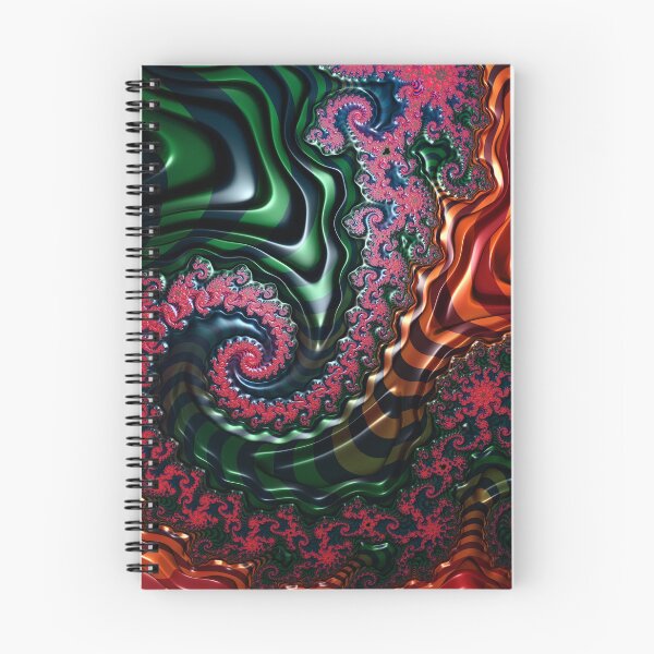 Item preview, Crimson Emerald Mandelbrot designed and sold by Yolanda Caporn Art.