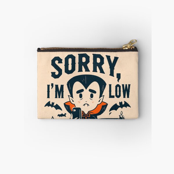 Item preview, Sorry I'm Low Battery Vampire Halloween Funny designed and sold by NicolasGlowArt.
